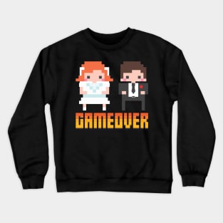 Game Over - Nerd Geeky JGA Group Shirt Crewneck Sweatshirt